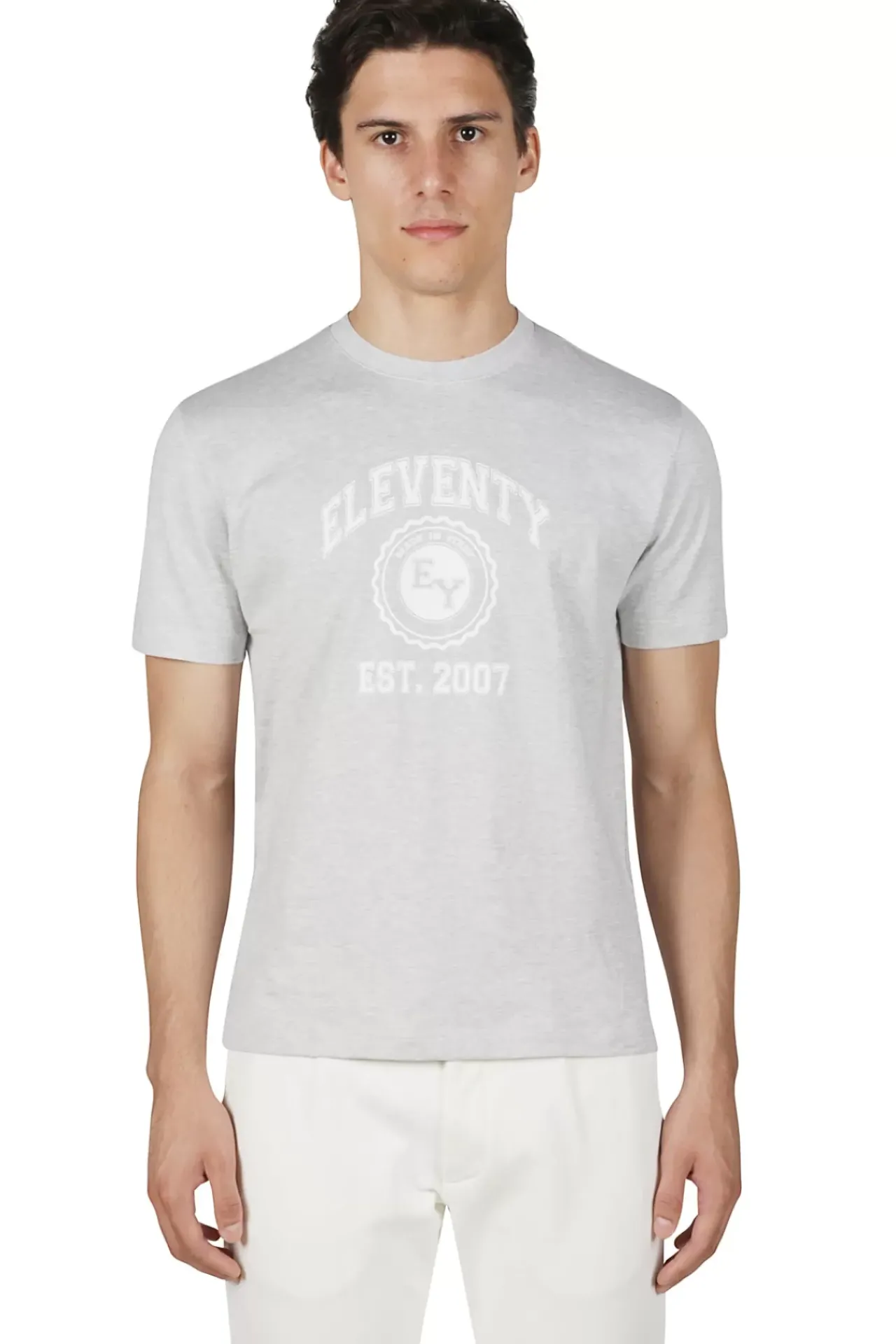 Crew Neck T-Shirt Fw23^Eleventy Milano Store