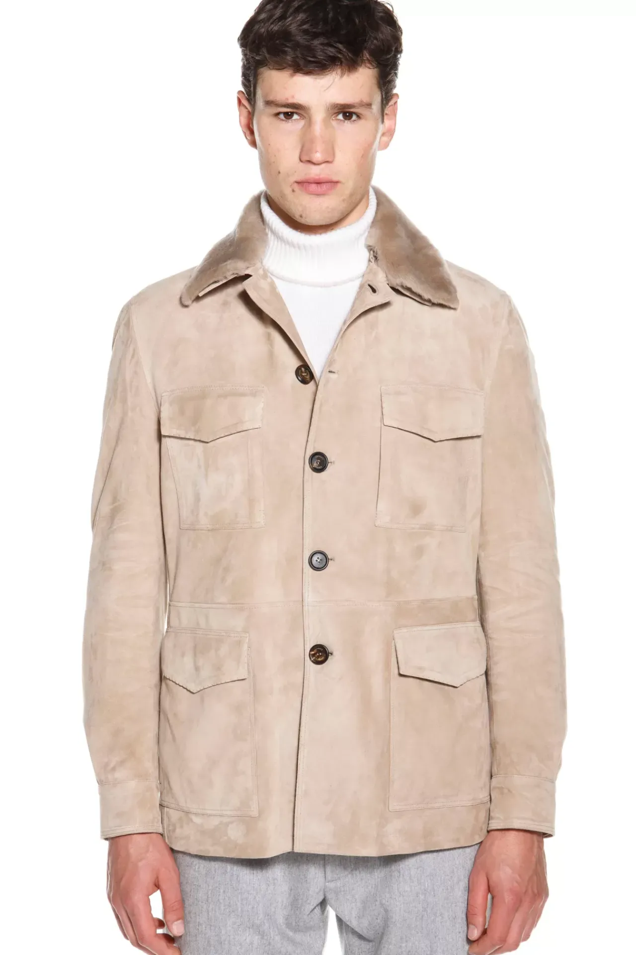 Leather Jacket Fw23^Eleventy Milano Store