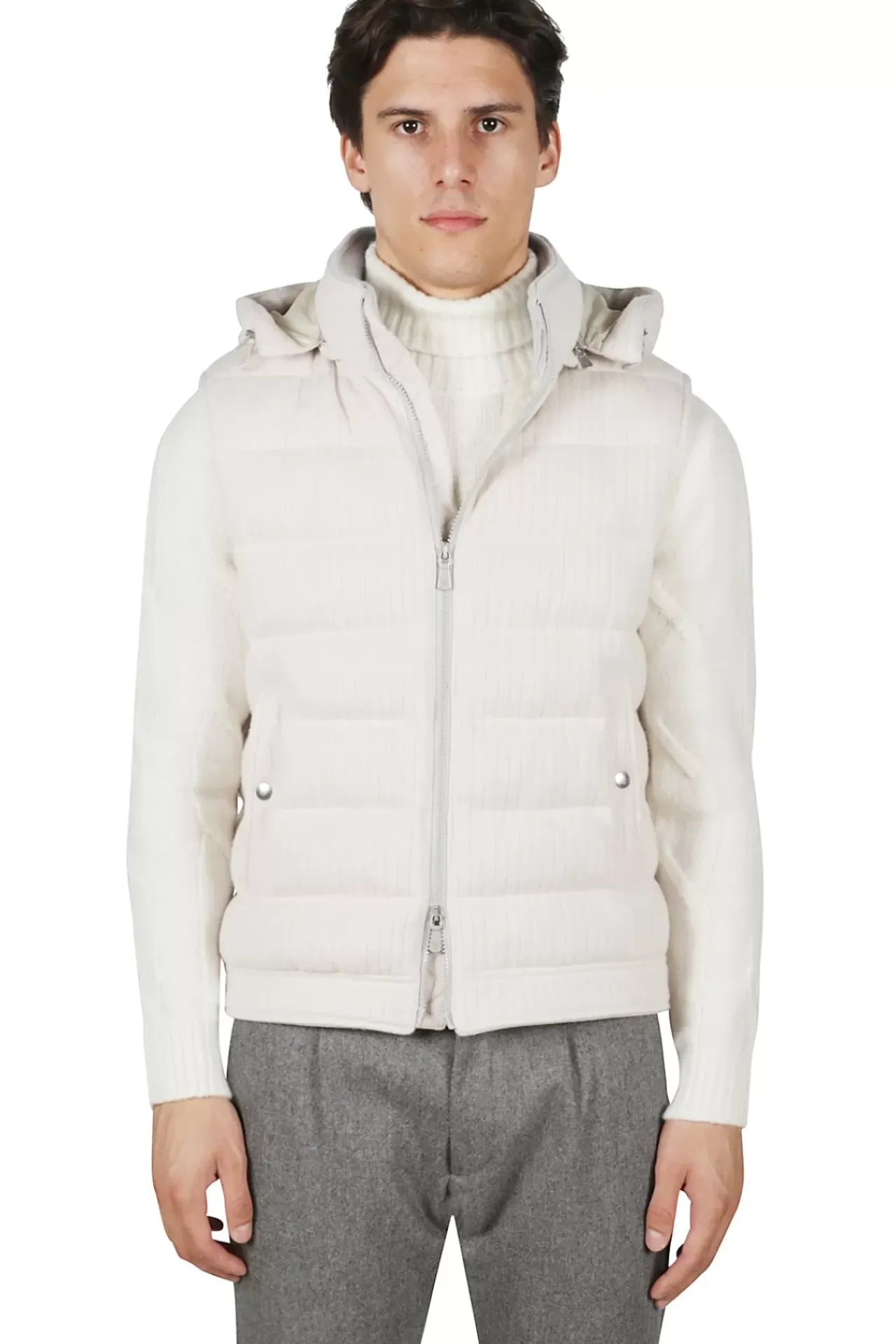 Vest With Hood Fw23^Eleventy Milano Best